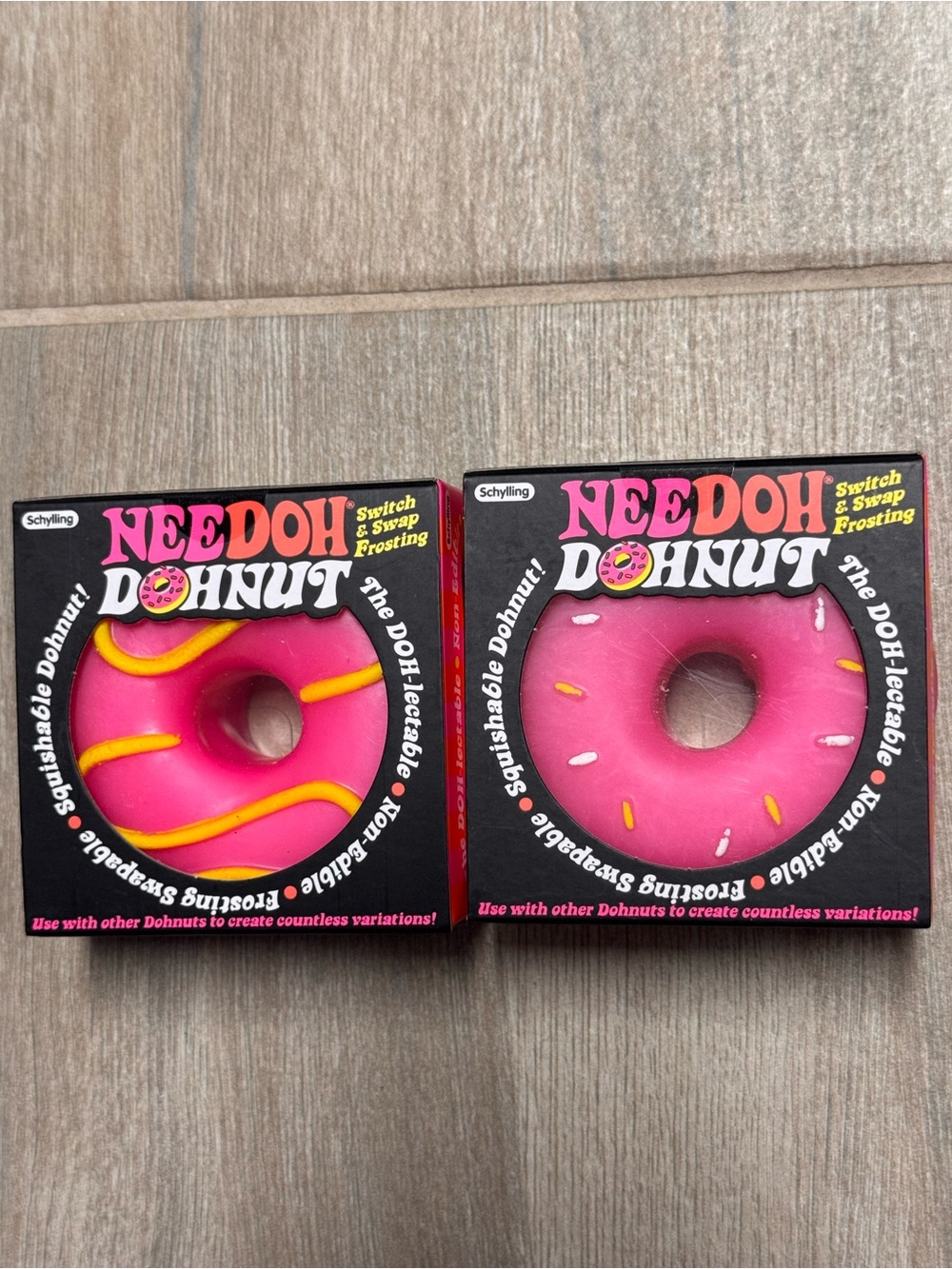 2 Pink NeeDoh Dohnuts 🩷🍩🩷